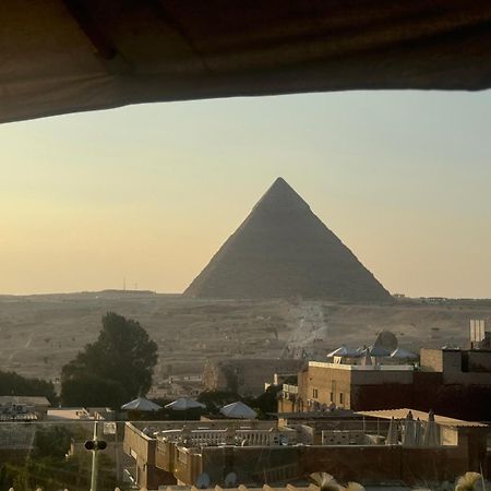 Pyramids And Sphinx Hotel Kafret el-Gabal Buitenkant foto