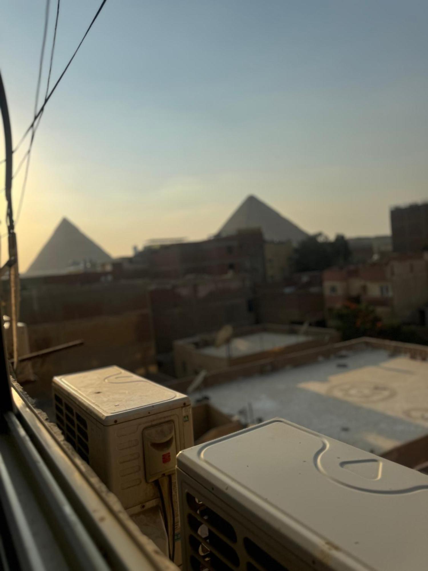 Pyramids And Sphinx Hotel Kafret el-Gabal Buitenkant foto
